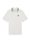 Casablanca Laurel Pique Short Sleeve "White"