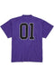 Balenciaga Men's Basketball Series - Oversized T-shirt in Purple