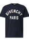 Givenchy Paris Cotton Jersey T-shirt "Navy Blue"
