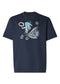 Fendi Dark Blue Cotton T-shirt