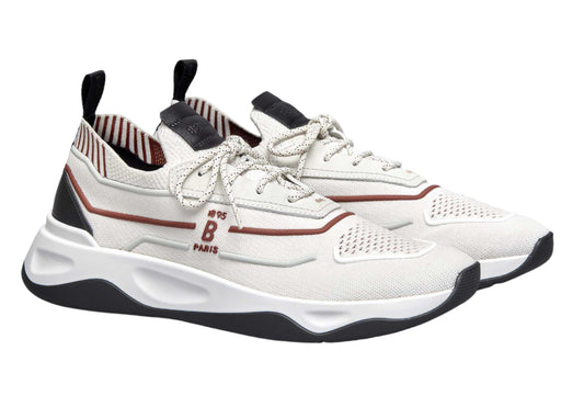 Berluti Shadow Knit Sneakers 'Light Grey / Rust'