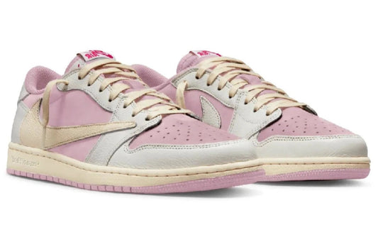 Travis Scott x Air Jordan 1 Low "Shy Pink Rose"