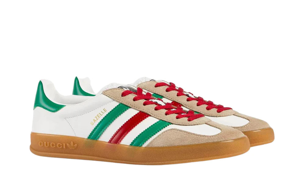 Adidas x GUCCI Gazelle 'White Green Red'