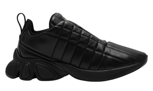 Burberry Quilted Leather Classic Sneakers 'Black'