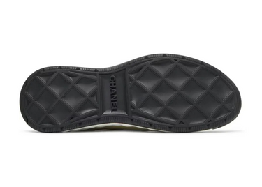 Chanel Velvet Calfskin & Mixed Fibers Sneaker 'Ivory'