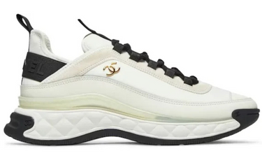 Chanel Velvet Calfskin & Mixed Fibers Sneaker 'Ivory'
