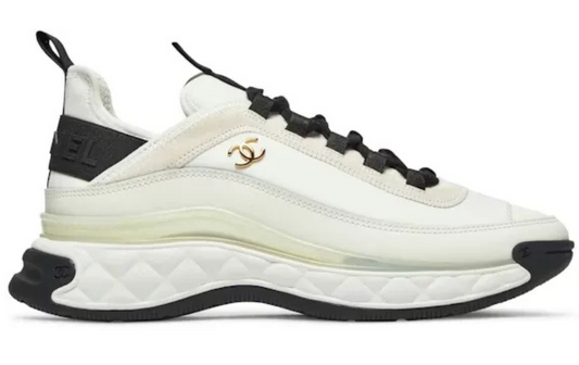 Chanel Velvet Calfskin & Mixed Fibers Sneaker 'Ivory'
