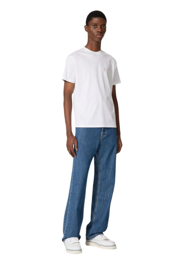 Valentino White T-Shirt With Vlogo Signature Print Men