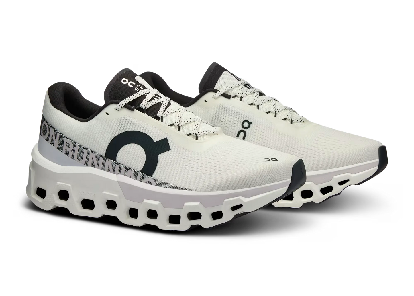 On Cloudmonster 2 "White / Frost"