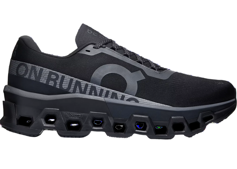 On Cloudmonster 2 "Black