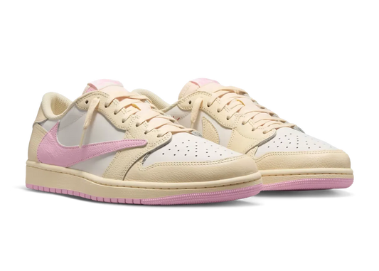 Air Jordan 1 Low x Travis Scott "Muslin and Shy Pink"