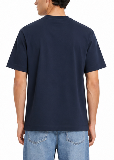 Fendi Dark Blue Cotton T-shirt