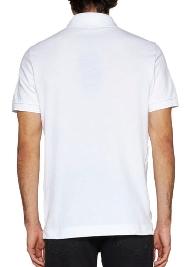 Dolce & Gabanna Cotton pique polo-shirt with branded tag