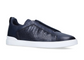 Zegna Crocodile Leather Triple Stitch "Navy Blue"