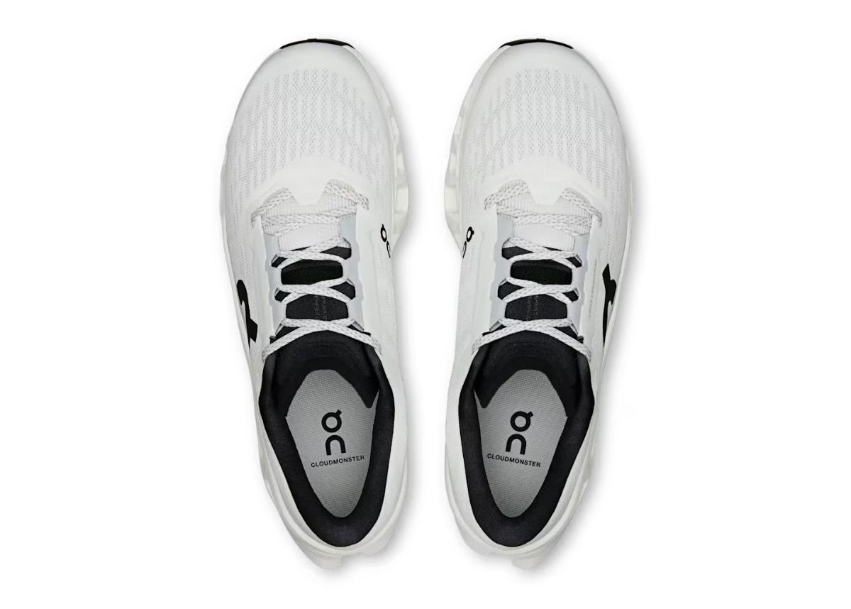 On Cloudmonster 3 "White"