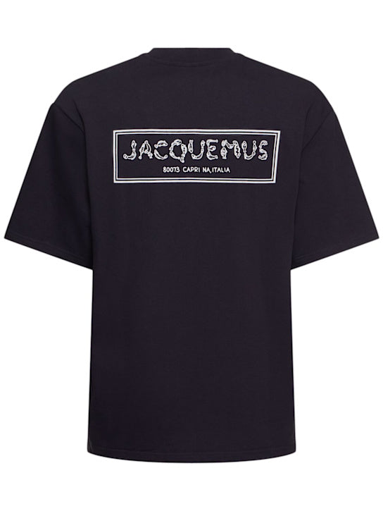 Jacquemus Printed T-Shirt The Merò Dark Navy