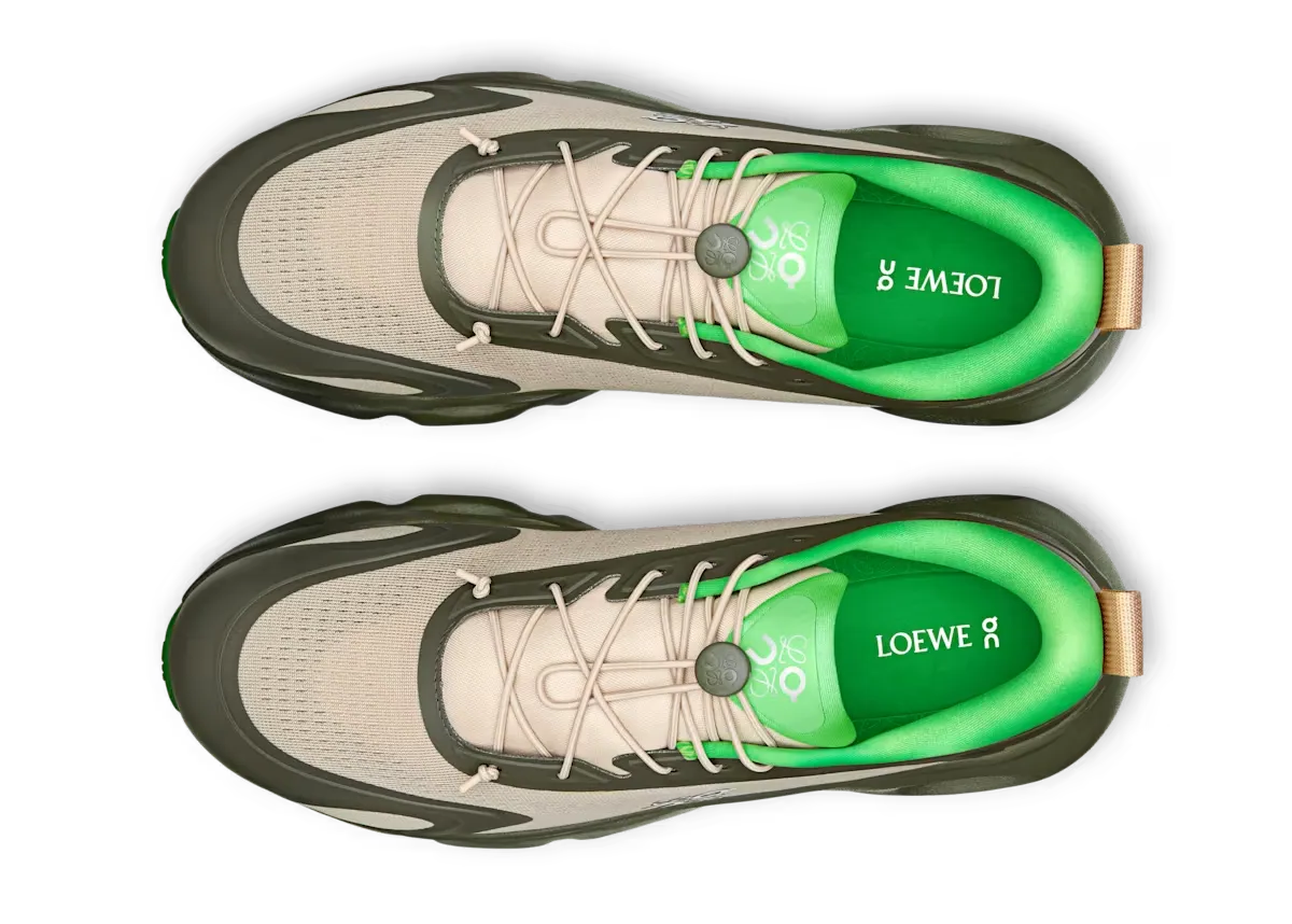 Loewe x On Running Cloudsolo "Khaki Green / Sand"