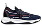 Berluti Shadow Knit Sneakers 'Navy Blue / Rust'