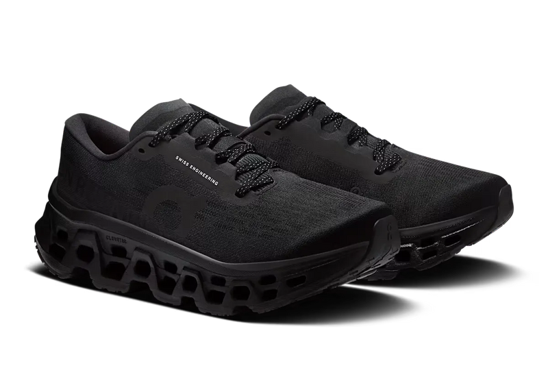 On Cloudmonster 3 "Black"