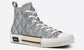 Dior B23 High-top Sneaker "Dior Gray Cd Diamond Canvas"