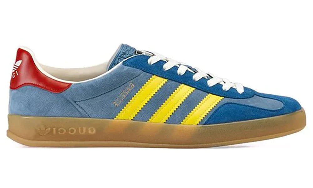 Adidas x GUCCI Gazelle 'Light Blue Suede'