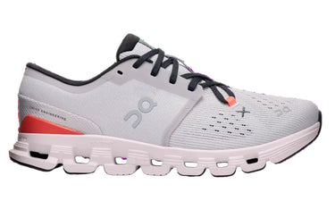 On Cloud X 4 "Silver | Flame"