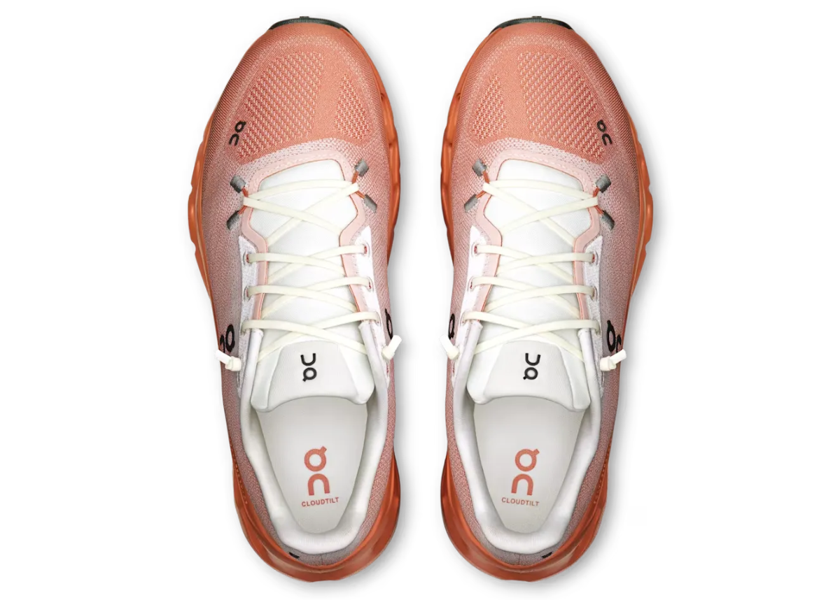 On Cloudtilt "Ivory / Canyon"