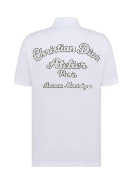 Christian Dior Atelier Polo Shirt 'White'