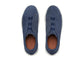 Zegna Triple Stitch™ Suede Workwear Blue Sneakers