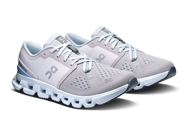 On Cloud X 4 "Silver / Chambray"