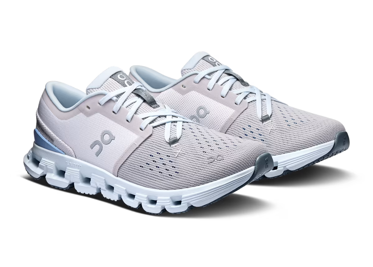 On Cloud X 4 "Silver / Chambray"