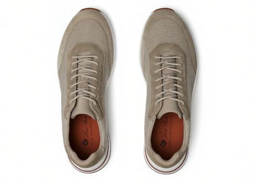 Loro Piana Week End Walk Sneaker  Pecora Nera "Wheat Stitch"