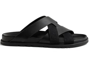 Hermes Kazimir Sandal "Black"