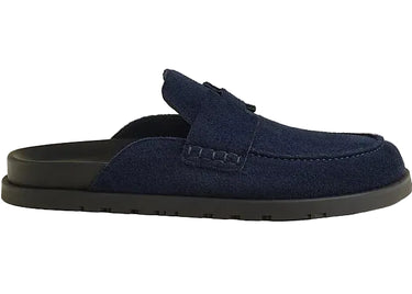 Hermes Go Mule "Ocean Blue"