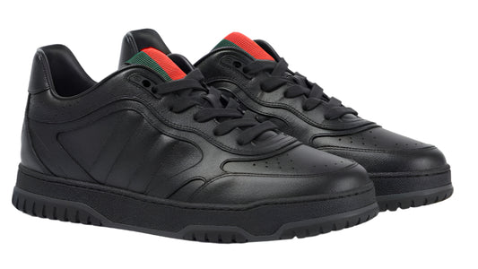 Gucci Re-Web leather sneakers