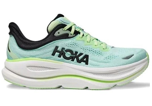 Hoka Bondi 9 "Luna moth / Blue spark"