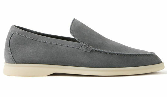 Loro Piana Summer Walk Loafer "Gull Gray "