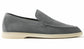 Loro Piana Summer Walk Loafer "Gull Gray "