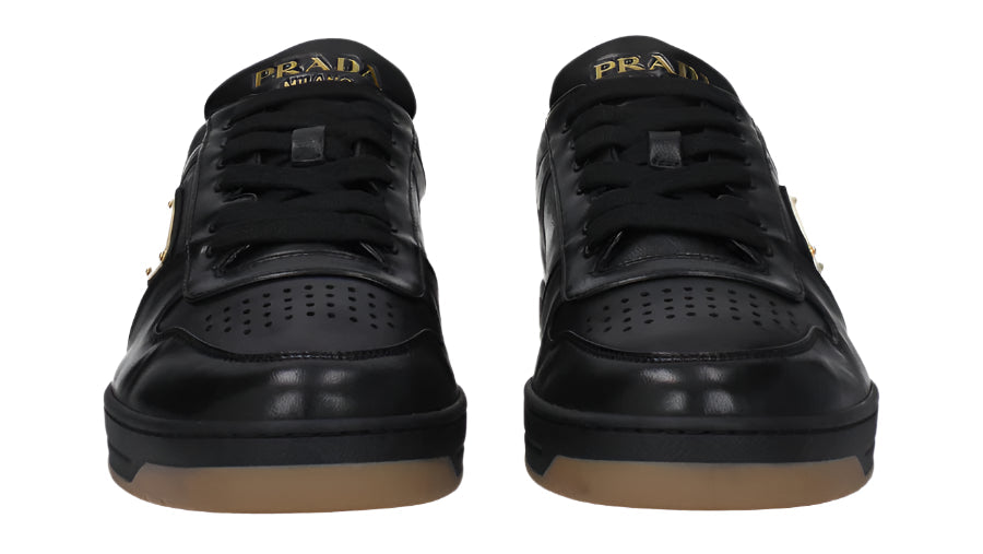 Prada Men's Downtown Napa Leather Low-Top Sneakers