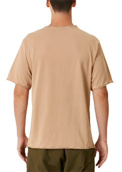 Dolce & Gabbana Beige Logo Detailed T-Shirt Beige