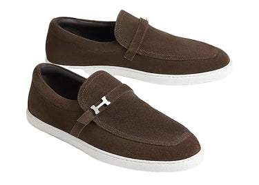 Hermes Like Loafer "Bark"
