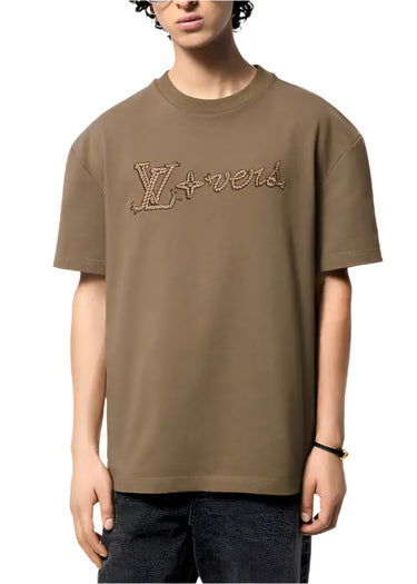 LV Embroidered Signature Cotton T-Shirt