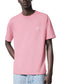 LV Embroidered Signature Short-Sleeved Cotton Crewneck Pink