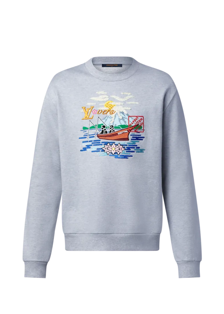 Louis Vuitton Embroidered Sweatshirt