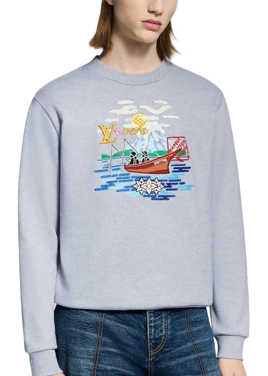Louis Vuitton Embroidered Sweatshirt