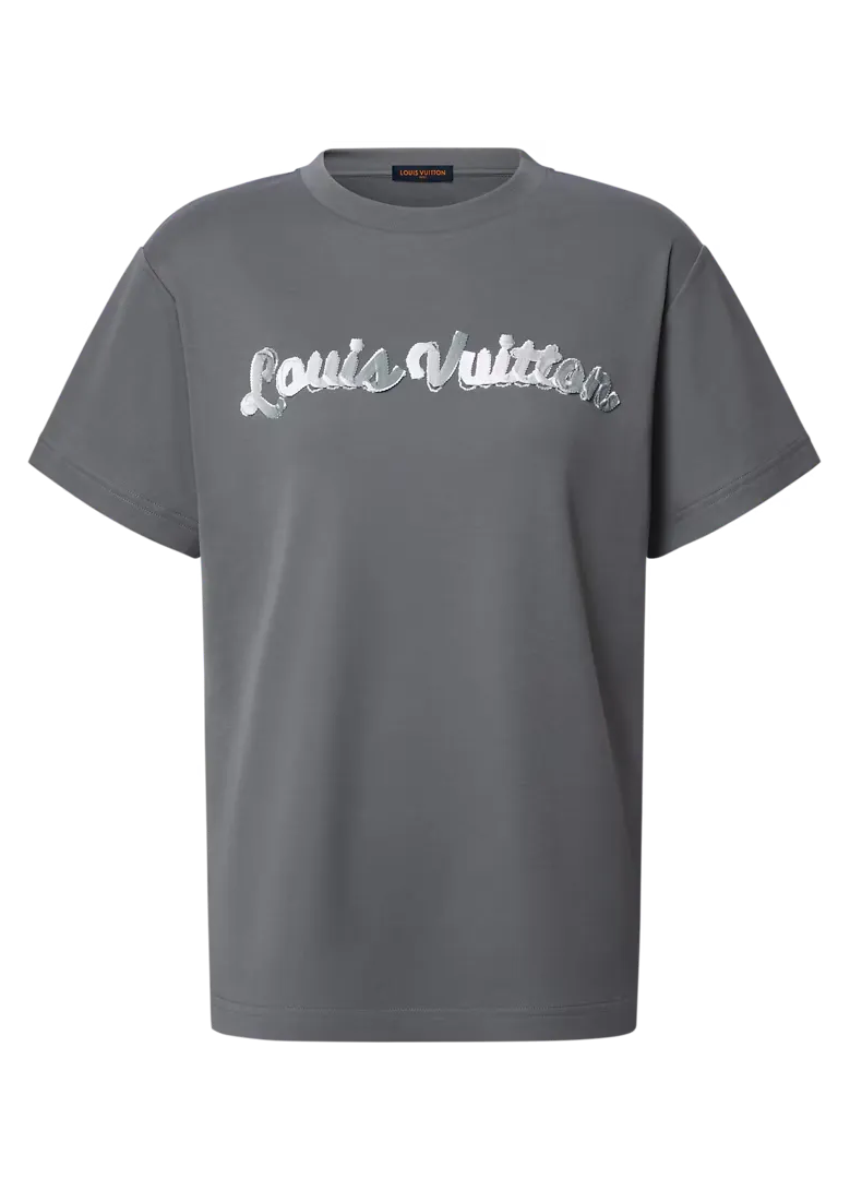 Louis Vuitton Gradient Signature T-Shirt "Petrole"