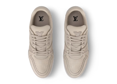 Louis Vuitton Trainer Distressed "Beige"