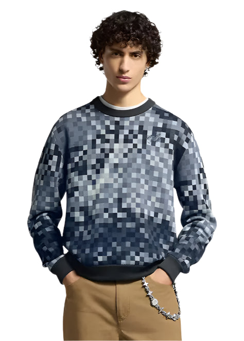 LV Vers Damoflage Jacquard Pullover