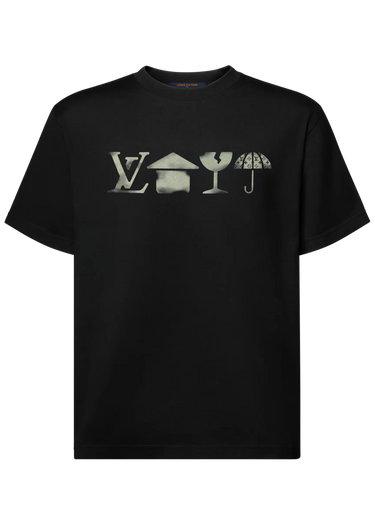 Louis Vuitton Printed Signature T-Shirt