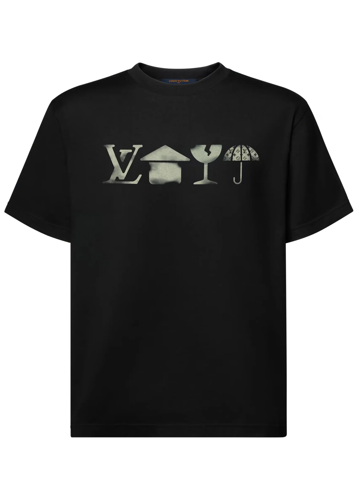 Louis Vuitton Printed Signature T-Shirt
